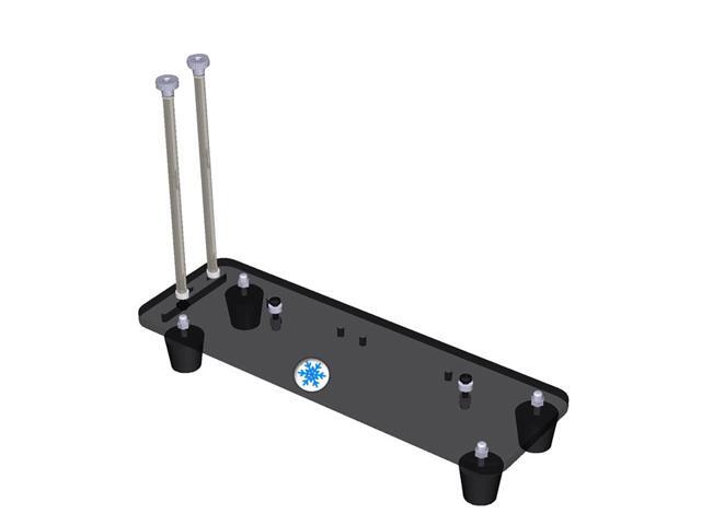 Graphics Cards Stand DIY ATX Case PCI-E External Built-in Kickstand Mounting Bracket for PCIE x1 x4 x16 Riser Cable R L Version