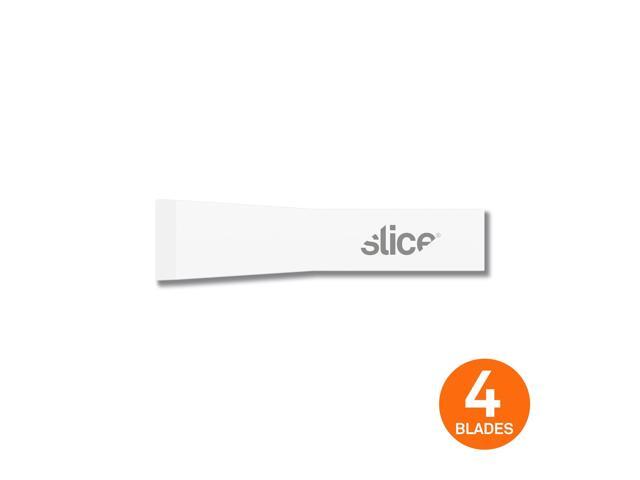 SLICE 10534 Precision Blade, Single-Edged, White, PK4