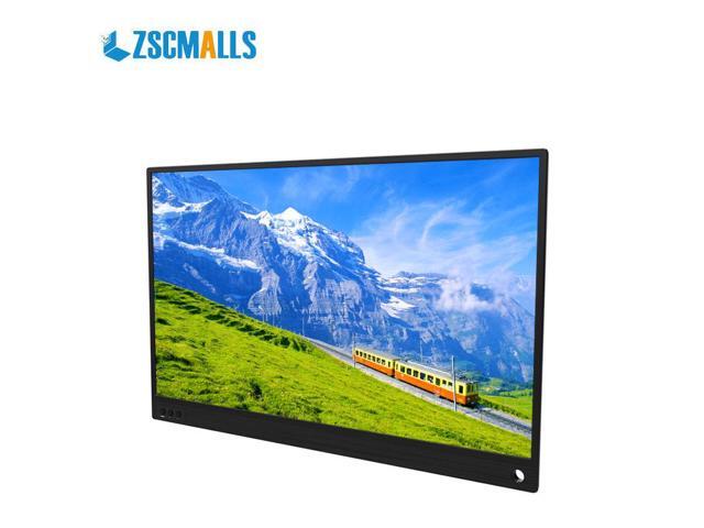 ZSCMALLS Portable Monitor 15.6 Inch 1080P Full HD Computer Display USB C Dual Monitor with Speaker, Gaming Monitor for PS3 PS4 Xbox Nintendo...
