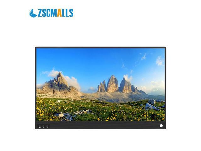 ZSCMALLS Portable Monitor 15.6 Inch 1080P Full HD Computer Display USB C Dual Monitor with Speaker, Gaming Monitor for PS3 PS4 Xbox Nintendo...
