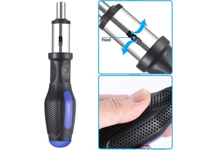 21V Tool Set with Drill, 350 in-lb Torque, 0-1350RMP Variable Speed, 10MM 3/8'' Keyless Chuck, 18+1 Clutch, 1.3Ah Li-Ion Battery & Charger for Home...