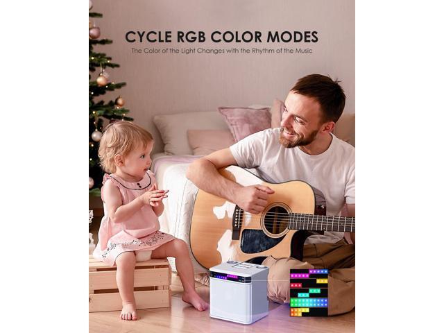 Karaoke machine for adults/children, with 2 wireless microphones, portable Bluetooth Karapa speaker system, LED lamp, TF/USB/AUX support, singing...
