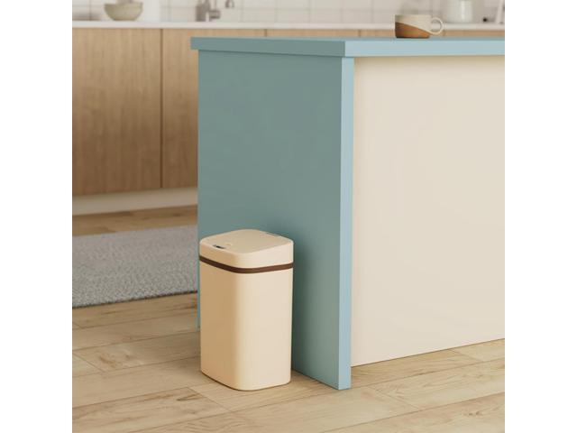 Wenger Smart Sensor Trash Can 12L Plastic, Fast Hands-Free Lid Opening, Adjustable Sensor Range, Knee and Hand Activation, Ideal for Modern Kitchen...