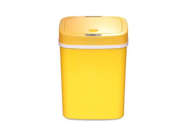 Wenger Smart Sensor Trash Can 12L Plastic, Fast Hands-Free Lid Opening, Adjustable Sensor Range, Knee and Hand Activation, Ideal for Modern Kitchen...