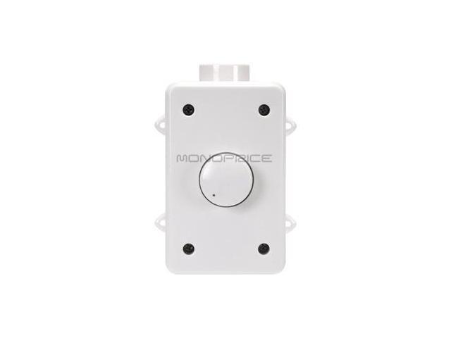 Monoprice Outdoor Speaker Volume Controller RMS 100W, White