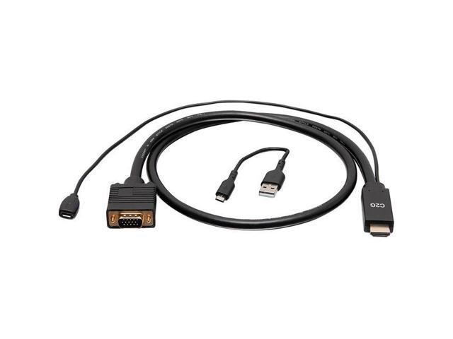C2G 10ft HDMI to VGA Adapter Cable Active HDMI to VGA Cable C2G41473