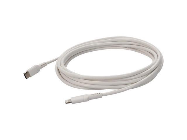 AddOn 9.8ft USB 3.1 Type C to Lightning Cable M/M White USBC2LGT3MW