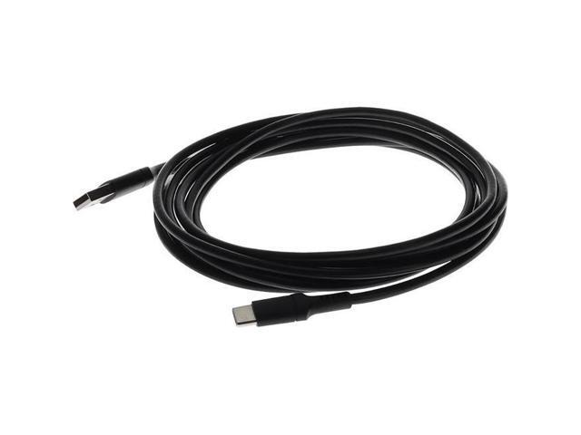 AddOn 9.8ft USB-C to USB 2.0 A MM Sync and Charge Black Cable USBC2USB3MB