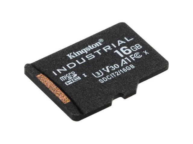 Kingston Industrial 16 GB Class 10-UHS-I (U3) V30 microSDHC