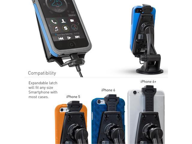 iBOLT iPro2 MFI Approved Car Dock/Desk Dock/Mount/Holder/for iPhone 13 Pro/ 13 Max/ 12 / 11/ 10 MAX/X / 8/8 Plus with Integrated 2 Meter Lightning...