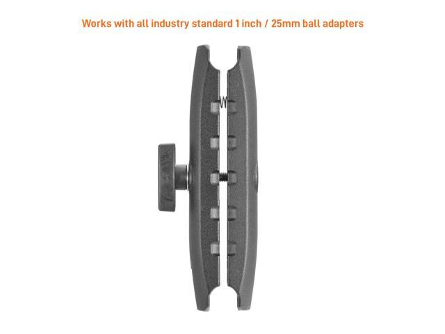 iBOLT Aluminum 6 inch Double Socket Arm for All Industry Standard 1-inch / 25mm / B Size Ball adapters