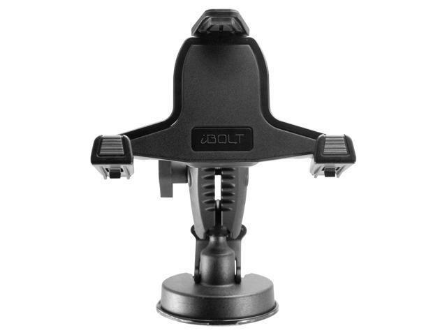 iBOLT xProDock NFC Bizmount - Phone Holder/Mount with Heavy Duty Suction Cup Base and 2m microUSB Cable- for Your Windshield, Dashboard - for...