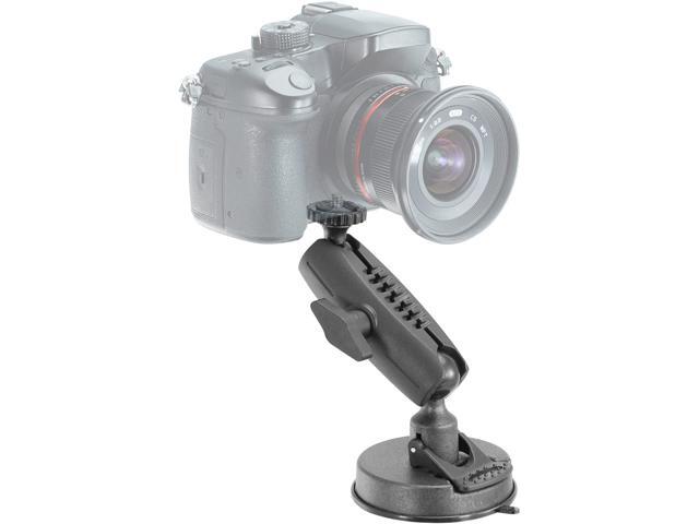 iBOLT ¼" 20 Camera Screw Bizmount Suction Cup Mount - for Industry Standard ¼" 20 Accessories, Cameras, Dash cams, Camera Flashes etc.