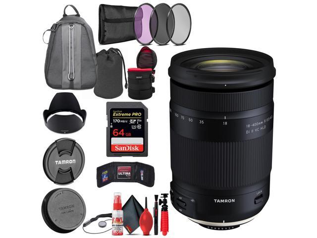UPC 094148540979 product image for Tamron 18-400mm f/3.5-6.3 Di II VC HLD Lens for Canon + Accessory Kit(INT Model) | upcitemdb.com