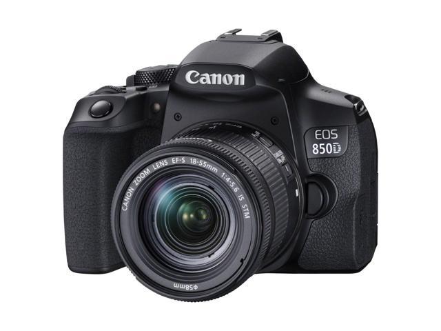 Canon EOS 850D / Rebel T8i DSLR Camera W/ 18-135mm Lens + 64GB Card + More