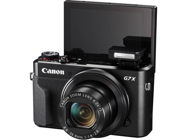 Canon PowerShot G7 X Mark II Digital Camera 1066C001 (International Model) + 8GB SDHC Class 10 Memory Card + Carrying Case + Memory Card Wallet +...