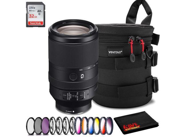 Sony FE 70-300mm f/4.5-5.6 G OSS Lens (Intl Model) Accessory Kit