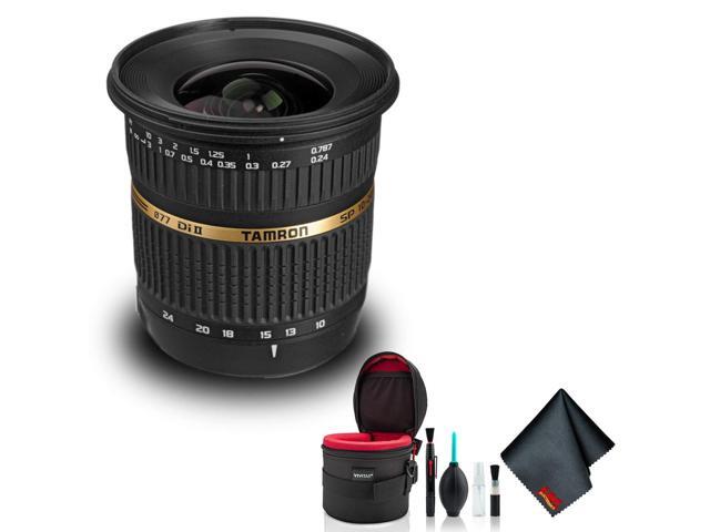 Tamron SP AF 10-24mm f / 3.5-4.5 DI II Zoom Lens for Sony DSLR Cameras - Deluxe Bundle