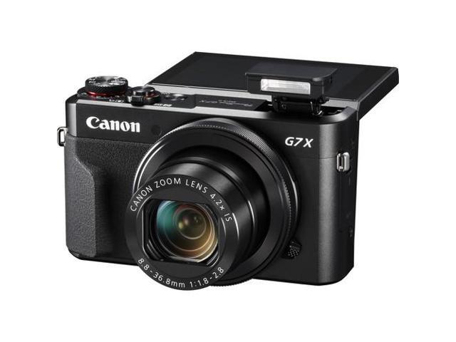 Canon PowerShot G7 X Mark II Digital Camera (Intl Model) with 32GB Memory Kit