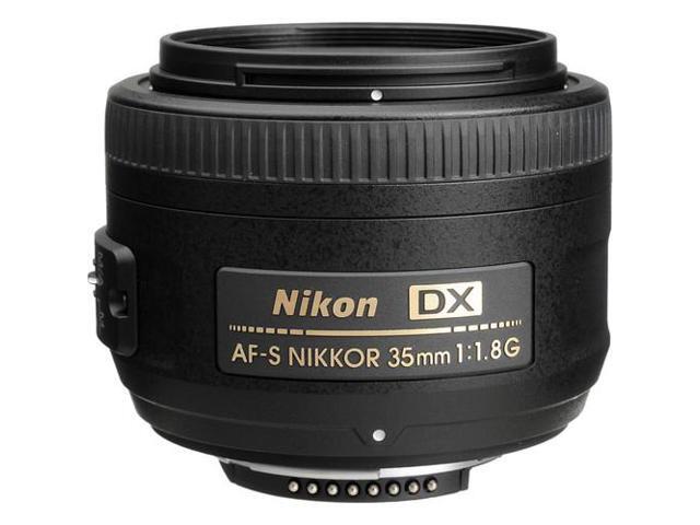 Nikon AF-S DX NIKKOR 35mm f/1.8G Lens Includes Filter Kits and Tripod (Intl Model) Bundle