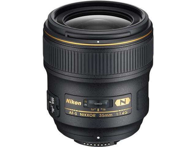 Nikon AF-S NIKKOR 35mm f/1.4G Lens Includes Filter Kits and Tripod (Intl Model) Bundle
