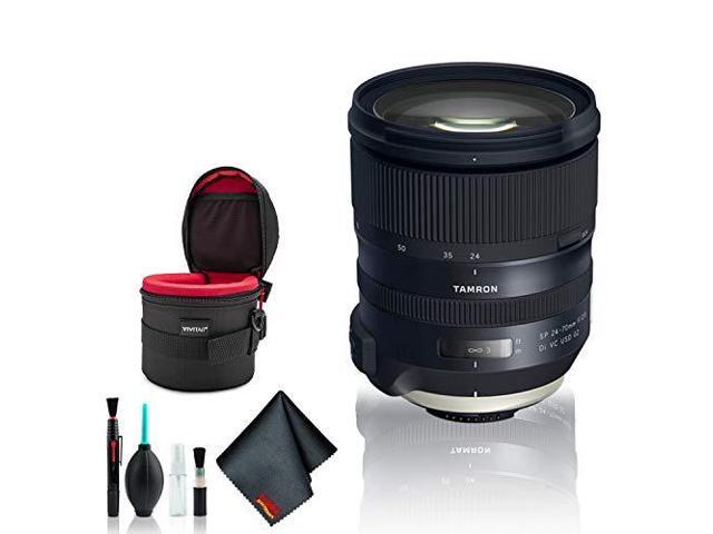 Tamron SP 24-70mm f/2.8 Di VC USD G2 Lens for Nikon F - Deluxe Bundle