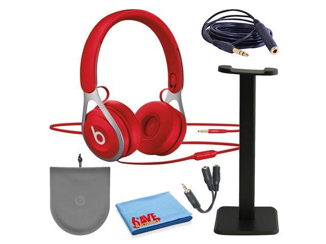 UPC 094148477862 product image for Beats EP On-Ear Wired Headphones - Red with Stand + Extension Cable + Splitter | upcitemdb.com