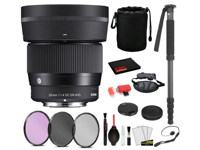 Canon EF-S 24mm f/2.8 STM Lens (9522B002) Lens with Bundle includes 3pc Filter Kit (UV, CPL, FLD) + Lens Pouch + More