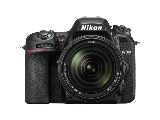 Nikon D7500 DSLR Camera W/ 18-140mm Lens 1582 - Basic Bundle