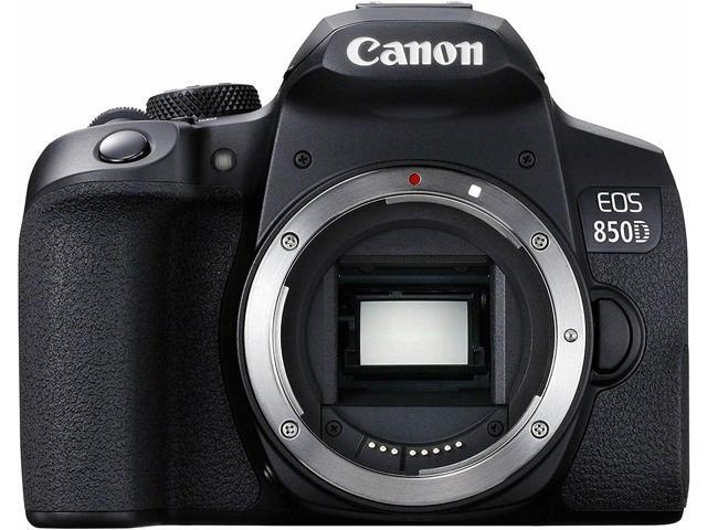 Canon EOS Rebel 850D / T8i DSLR Camera + 64GB Memory Card + Case Base Bundle