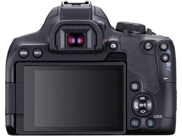 Canon EOS Rebel 850D / T8i DSLR Camera + 64GB Memory Card + Case Base Bundle