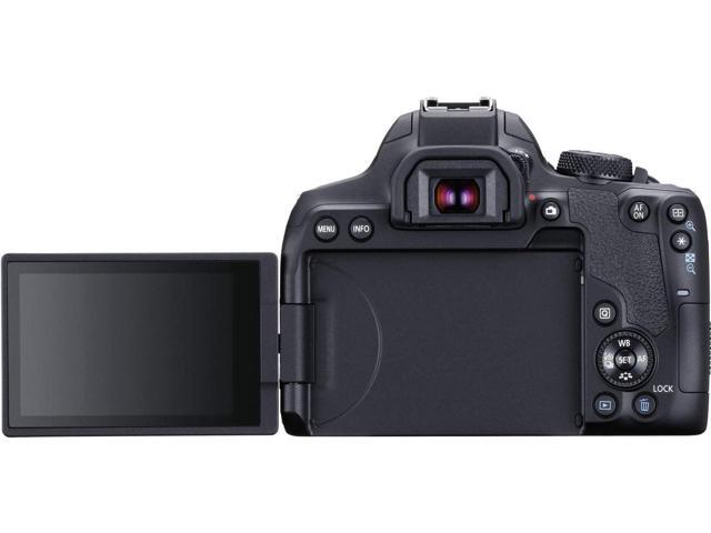 Canon EOS Rebel 850D / T8i DSLR Camera + 64GB Memory Card + Case Base Bundle