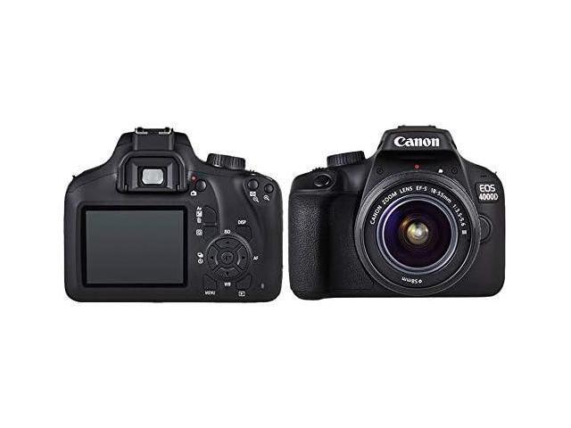 Canon EOS 4000D / Rebel T100 DSLR Camera With 18-55mm Lens Tripod Bundle