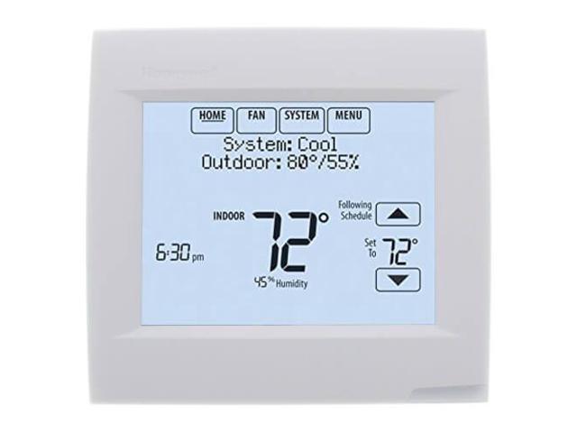 5-Pack Honeywell VisionPRO 8000 Thermostat - White + LCD Cleaner