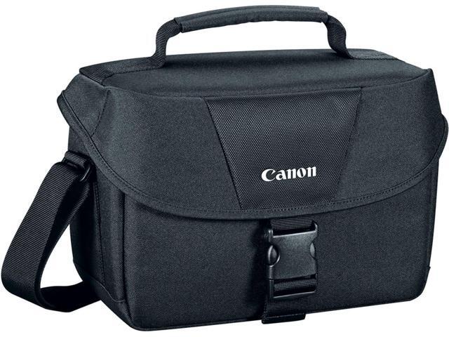 Canon 100ES Padded Digital SLR EOS Camera Shoulder Gadget Case + 32GB SD Card Bundle