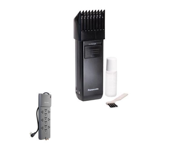 Panasonic Rechargeable Beard and Mustache Trimmer Kit with Surge Protector