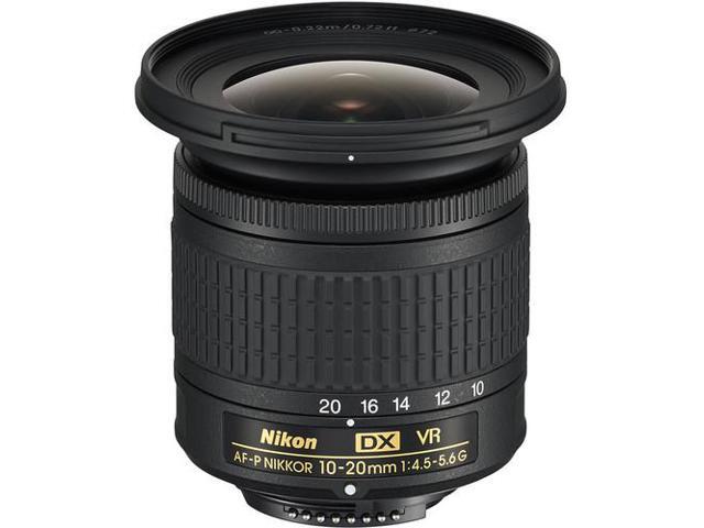 Nikon AF-P DX NIKKOR 10-20mm f/4.5-5.6G VR Lens Includes Filter Kits and Tripod (Intl Model)