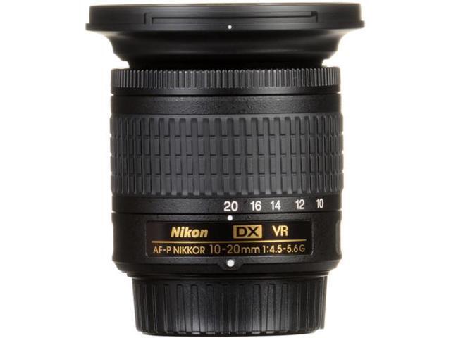 Nikon AF-P DX NIKKOR 10-20mm f/4.5-5.6G VR Lens Includes Filter Kits and Tripod (Intl Model)