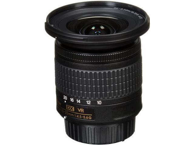 Nikon AF-P DX NIKKOR 10-20mm f/4.5-5.6G VR Lens Includes Filter Kits and Tripod (Intl Model)