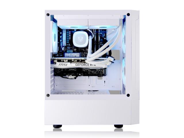 AVGPC Max Series Gaming PC - AMD Ryzen 5 5600X 4.6 GHz, GeForce RTX 5060 Ti GPU, 32GB RAM, 1TB M.2 NVMe SSD, 240mm Liquid CPU Cooler, ARGB Fans,...