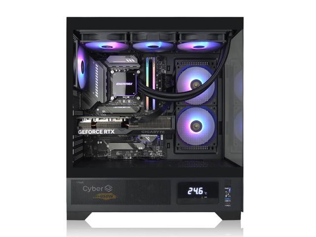 AVGPC Whirlwind Gaming PC AMD Ryzen 7 9700X Zen5, NVIDIA GeForce RTX 5070 Ti, 32GB 6000MHz DDR5, 2TB NVME M.2 SSD, 360MM AIO Liquid Cooling,...