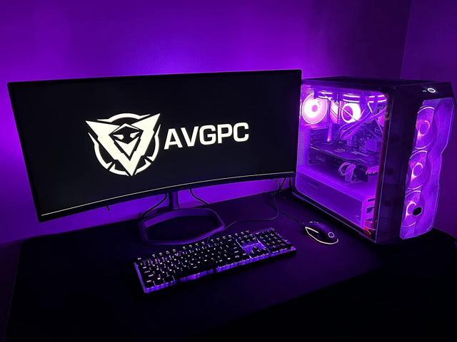 AVGPC Blizzard Gaming PC - Intel Core i9 11900KF, Intel Arc B580 GPU, 32GB DDR4, 1TB NVME M.2 SSD, 360mm Liquid Cooler, ARGB Fans, Wifi/AC, TD500...
