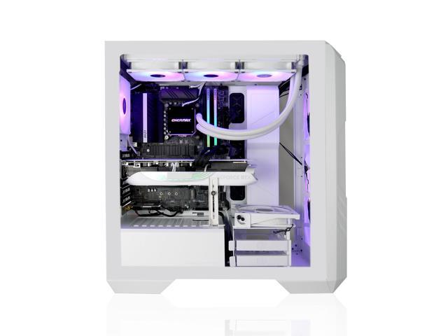 AVGPC FrostFire Creator Gaming PC AMD Ryzen 9 9900X3D, NVIDIA GeForce RTX 5090, 2+8 TB, 64GB RAM DDR5, 360mm Liquid Cooling, Win 11 Pro, White RTX...