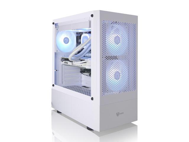 AVGPC Max Series Gaming PC - Intel Core i5-12600KF Unlocked, AMD RX 9060 XT GPU, 32GB RAM, 1TB M.2 NVMe SSD, 240mm Liquid CPU Cooler, ARGB Fans,...