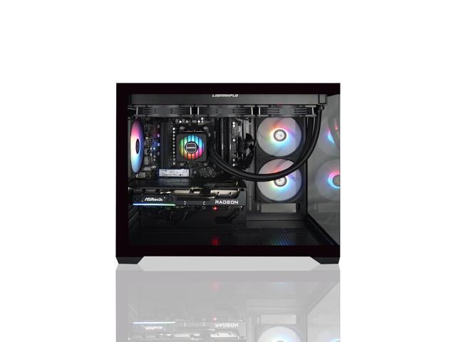 AVGPC Hellfire Gaming PC AMD Ryzen 5 9600X; Radeon RX 9060 XT 16GB VRAM; 32GB DDR RAM; 1 TB NVME M.2 SSD; 360mm AIO Liquid Cooler; ARGB Fans;...