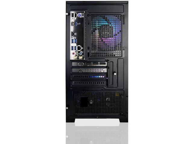 AVGPC Mini-X Gaming PC - Ryzen 5 5600X, AMD Radeon RX 9060 8GB, 16GB 3200MHz DDR4 RAM, 500GB NVME M.2 SSD, Hyper 212 Cooler, Wifi/AC, black Case,...