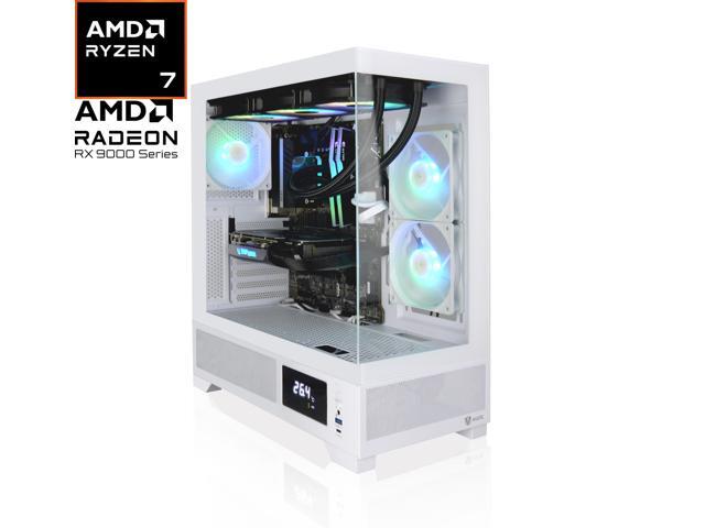 AVGPC Whirlwind Gaming PC AMD Ryzen 7 5700X, Radeon RX 9070 XT, 32GB DDR4, 1TB NVME M.2 SSD, 360MM AIO Liquid Cooling, WiFi/AC, Tempered Glass Case...