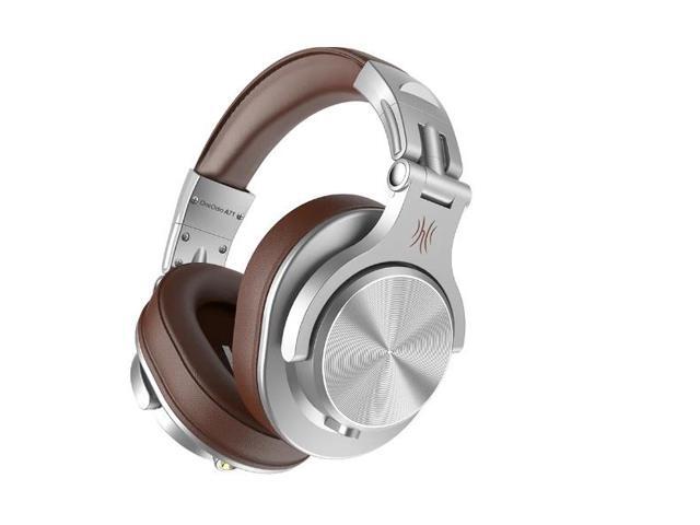 over ear headphone, wired premium stereo sound headsets with 50mm driver, foldable comfortable headphones with protein earmuffs and shareport for...