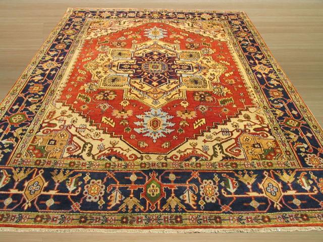 Durable and Stylish Hand-Tufted Ivory Traditional Oriental Morris Round Area Rugs