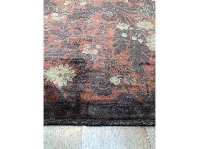 EORC FA7052CRD10X14 Handmade Afghan Wool Turkish Knot Rug, 10' x 13'9, Red